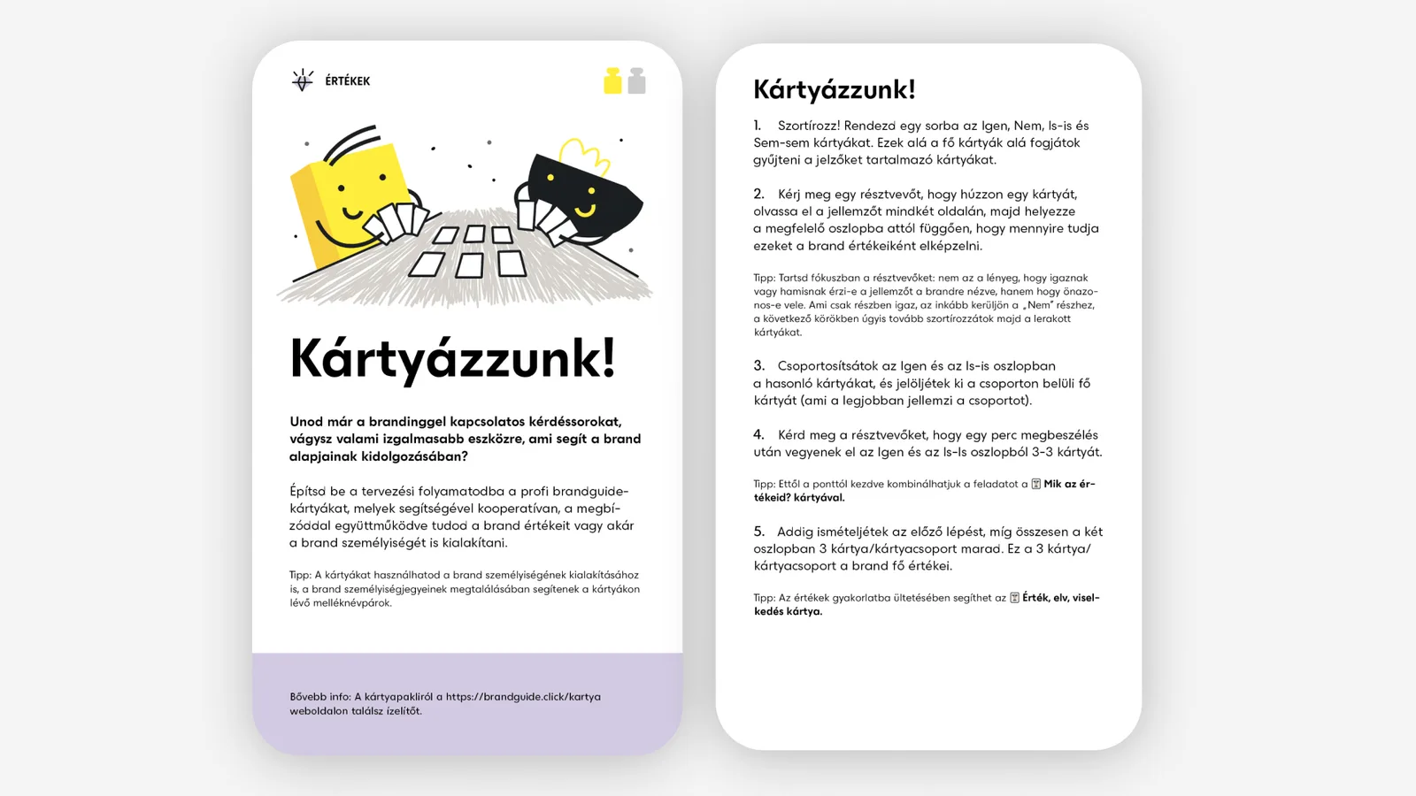 Kártyázzunk! kártya: ábra