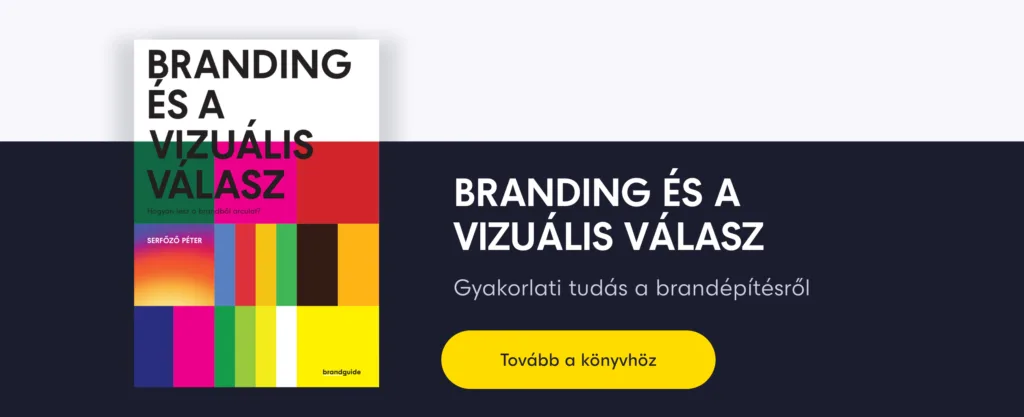 Branding és vizuális válasz könyv