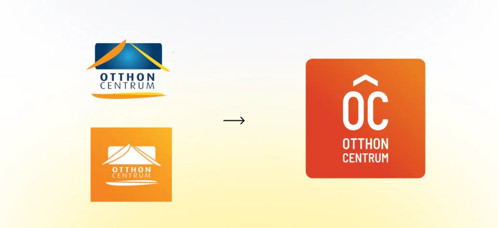Új Otthon Centrum arculat